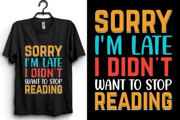 Book Typography T Shirt Design: Graphics for Real Branding