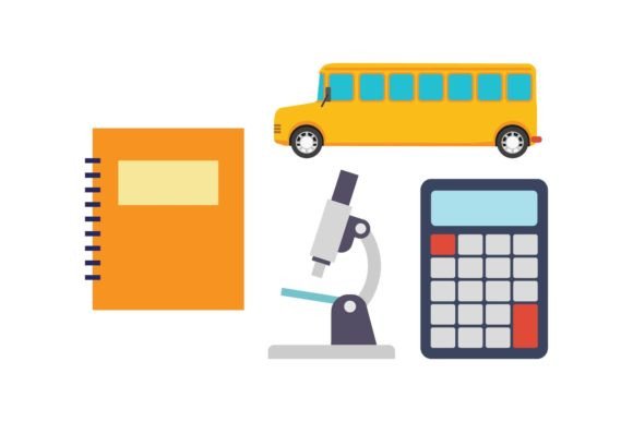 Education Icon Teacher Graphics for Handmade Illustrations