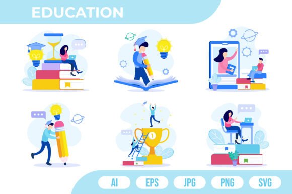 Education Illustration: A Designer's Review of Graphics and Icons