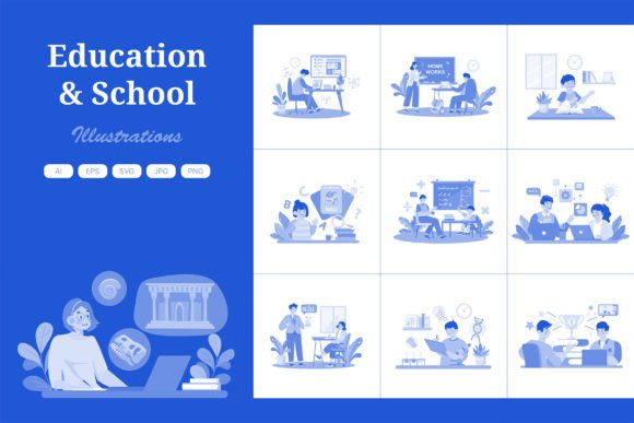 M712_School Education Illustration P1: A Designer's Review