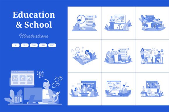 M712_School Education Illustration P2 Review
