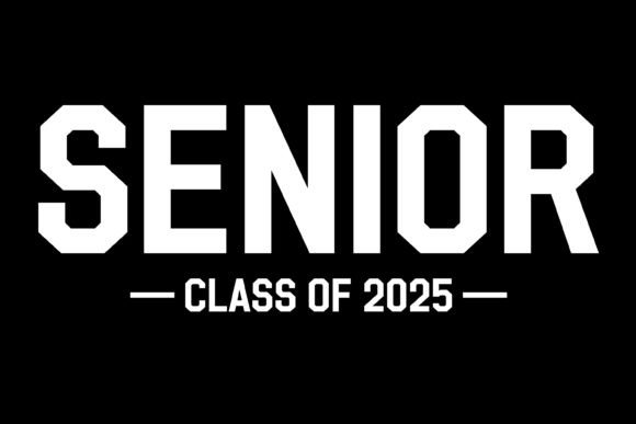 Senior Class of 2025 SVG Design for Graphics and T-Shirt Designs